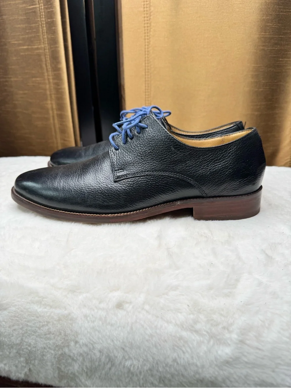 Cole Haan Black Leather Derby Dress Shoes Men’s Size 7.5M